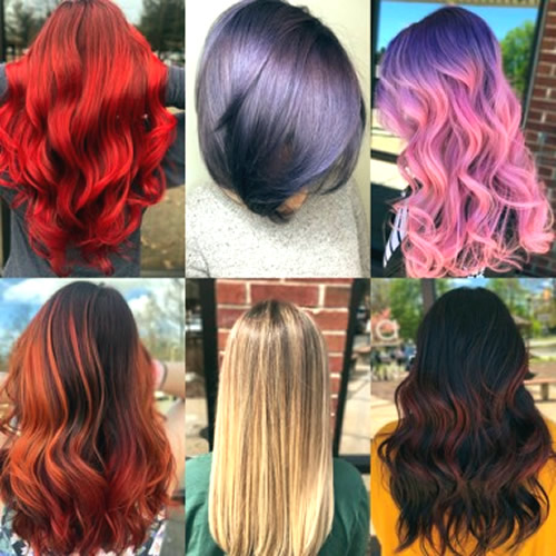 Hair color and styling at Bar Beauty at Alta Moda