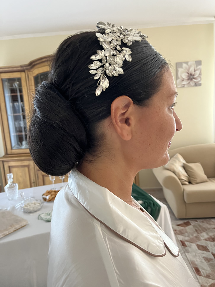 Salon hair styling work at Bar Beauty at Alta Moda