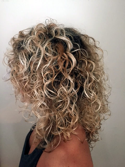 Salon hair styling work at Bar Beauty at Alta Moda