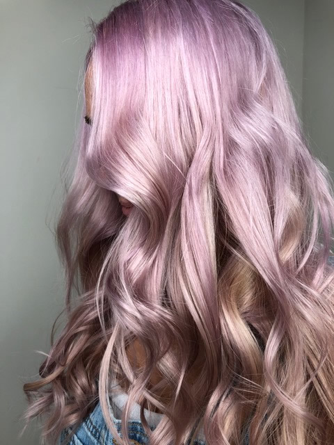 Salon hair styling work at Bar Beauty at Alta Moda