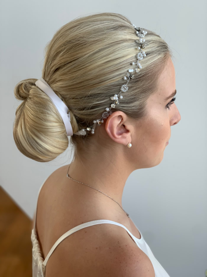 Salon hair styling work at Bar Beauty at Alta Moda