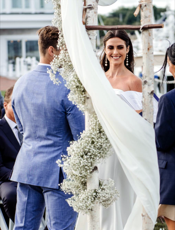 Wedding hair and makeup by Bar Beauty at Alta Moda